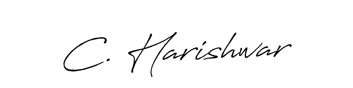 Check out images of Autograph of C. Harishwar name. Actor C. Harishwar Signature Style. Antro_Vectra_Bolder is a professional sign style online. C. Harishwar signature style 7 images and pictures png