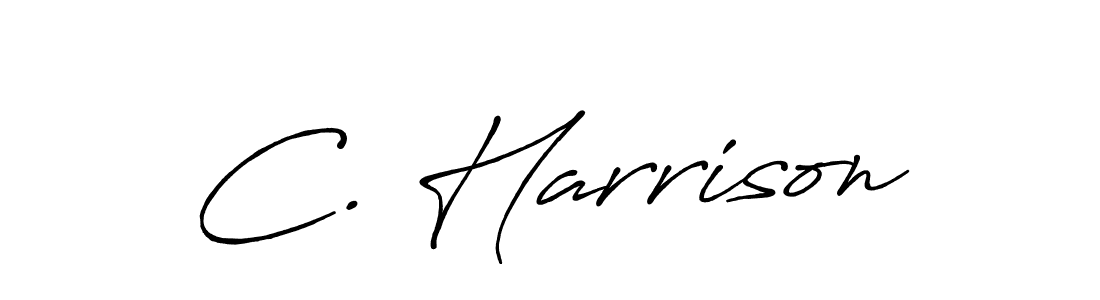 Antro_Vectra_Bolder is a professional signature style that is perfect for those who want to add a touch of class to their signature. It is also a great choice for those who want to make their signature more unique. Get C. Harrison name to fancy signature for free. C. Harrison signature style 7 images and pictures png