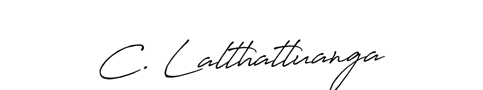It looks lik you need a new signature style for name C. Lalthatluanga. Design unique handwritten (Antro_Vectra_Bolder) signature with our free signature maker in just a few clicks. C. Lalthatluanga signature style 7 images and pictures png