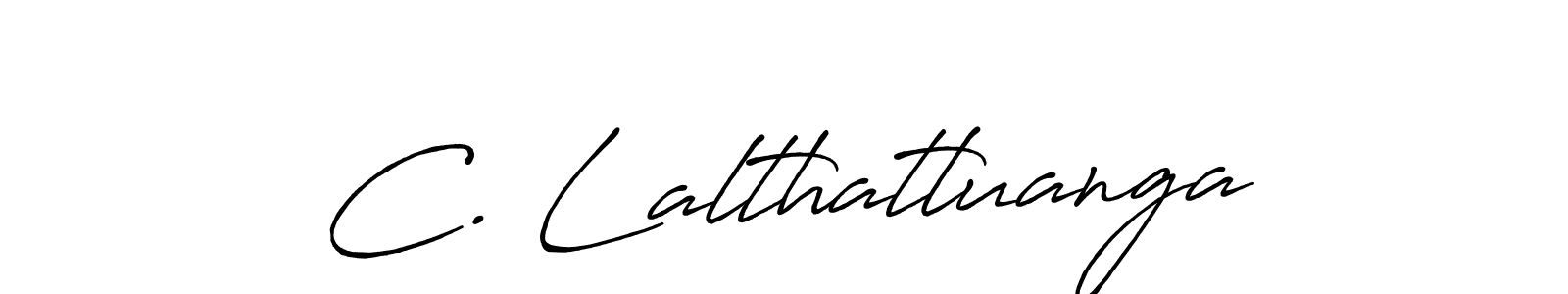 Make a beautiful signature design for name C. Lalthatluanga. Use this online signature maker to create a handwritten signature for free. C. Lalthatluanga signature style 7 images and pictures png