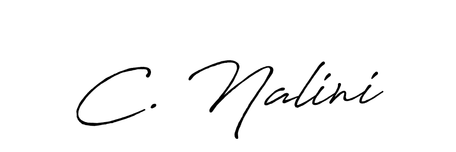 C. Nalini stylish signature style. Best Handwritten Sign (Antro_Vectra_Bolder) for my name. Handwritten Signature Collection Ideas for my name C. Nalini. C. Nalini signature style 7 images and pictures png