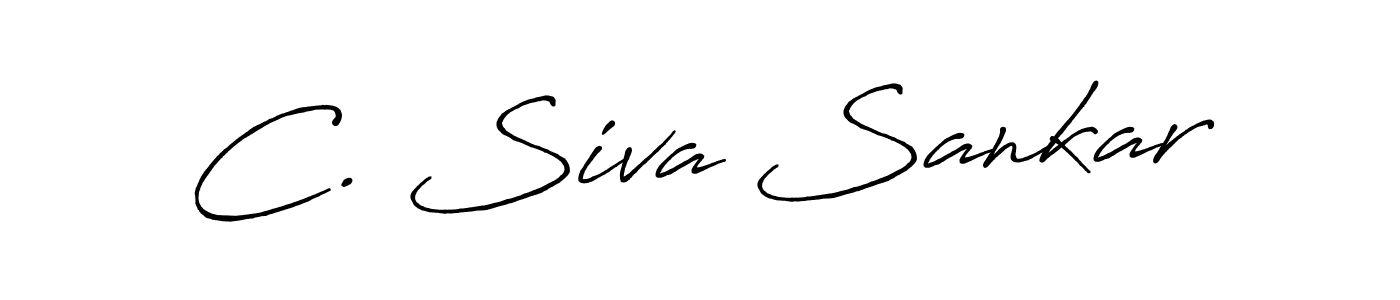 Once you've used our free online signature maker to create your best signature Antro_Vectra_Bolder style, it's time to enjoy all of the benefits that C. Siva Sankar name signing documents. C. Siva Sankar signature style 7 images and pictures png