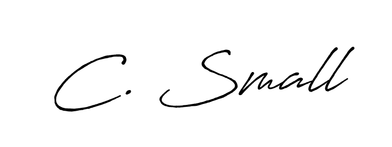 Once you've used our free online signature maker to create your best signature Antro_Vectra_Bolder style, it's time to enjoy all of the benefits that C. Small name signing documents. C. Small signature style 7 images and pictures png