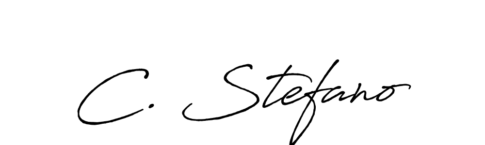 Make a short C. Stefano signature style. Manage your documents anywhere anytime using Antro_Vectra_Bolder. Create and add eSignatures, submit forms, share and send files easily. C. Stefano signature style 7 images and pictures png