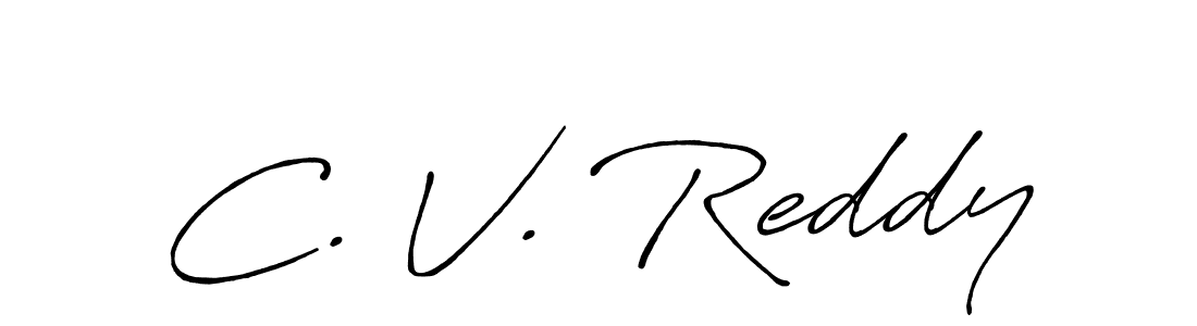 Make a short C. V. Reddy signature style. Manage your documents anywhere anytime using Antro_Vectra_Bolder. Create and add eSignatures, submit forms, share and send files easily. C. V. Reddy signature style 7 images and pictures png