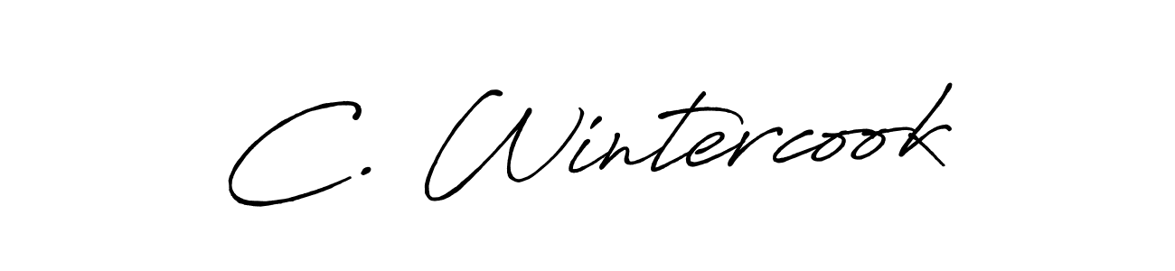 Make a beautiful signature design for name C. Wintercook. Use this online signature maker to create a handwritten signature for free. C. Wintercook signature style 7 images and pictures png