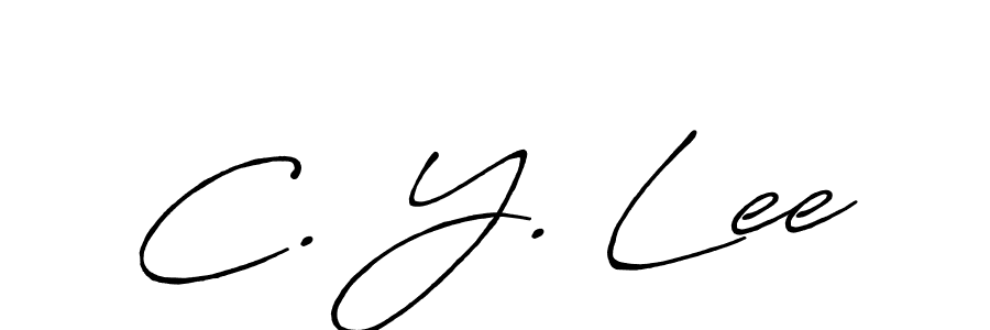 How to Draw C. Y. Lee signature style? Antro_Vectra_Bolder is a latest design signature styles for name C. Y. Lee. C. Y. Lee signature style 7 images and pictures png