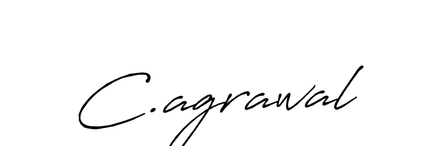 It looks lik you need a new signature style for name C.agrawal. Design unique handwritten (Antro_Vectra_Bolder) signature with our free signature maker in just a few clicks. C.agrawal signature style 7 images and pictures png