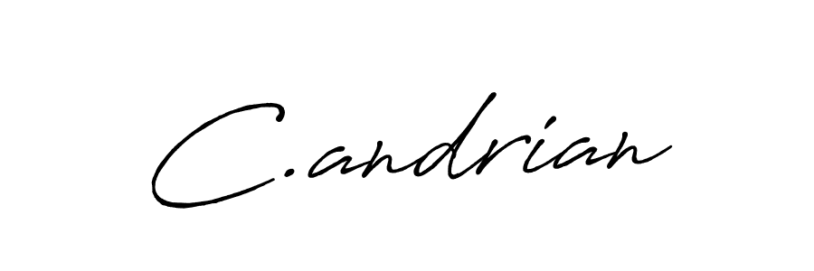 Best and Professional Signature Style for C.andrian. Antro_Vectra_Bolder Best Signature Style Collection. C.andrian signature style 7 images and pictures png