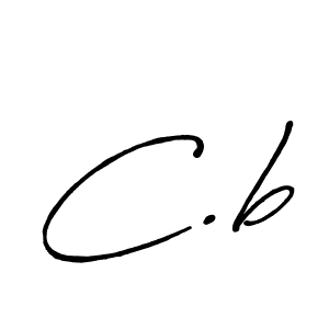 Similarly Antro_Vectra_Bolder is the best handwritten signature design. Signature creator online .You can use it as an online autograph creator for name C.b. C.b signature style 7 images and pictures png