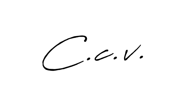 It looks lik you need a new signature style for name C.c.v.. Design unique handwritten (Antro_Vectra_Bolder) signature with our free signature maker in just a few clicks. C.c.v. signature style 7 images and pictures png