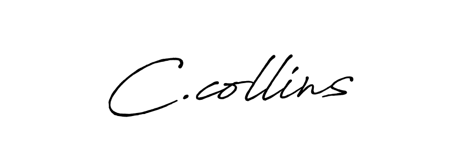 C.collins stylish signature style. Best Handwritten Sign (Antro_Vectra_Bolder) for my name. Handwritten Signature Collection Ideas for my name C.collins. C.collins signature style 7 images and pictures png