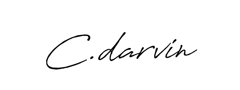 How to Draw C.darvin signature style? Antro_Vectra_Bolder is a latest design signature styles for name C.darvin. C.darvin signature style 7 images and pictures png
