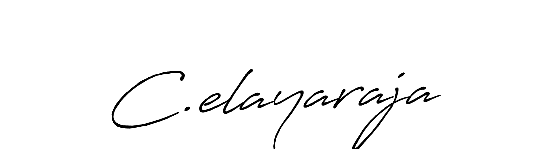 Design your own signature with our free online signature maker. With this signature software, you can create a handwritten (Antro_Vectra_Bolder) signature for name C.elayaraja. C.elayaraja signature style 7 images and pictures png