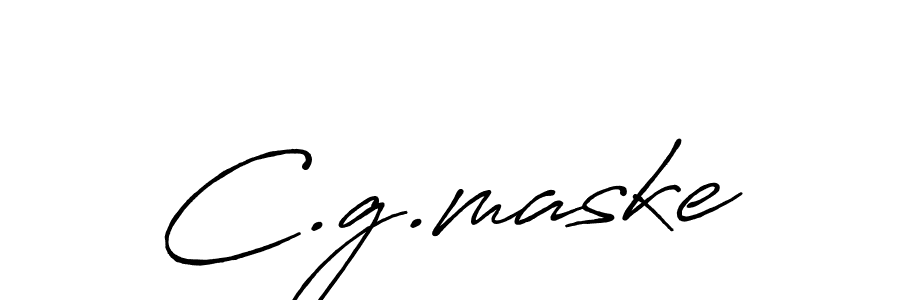 Use a signature maker to create a handwritten signature online. With this signature software, you can design (Antro_Vectra_Bolder) your own signature for name C.g.maske. C.g.maske signature style 7 images and pictures png