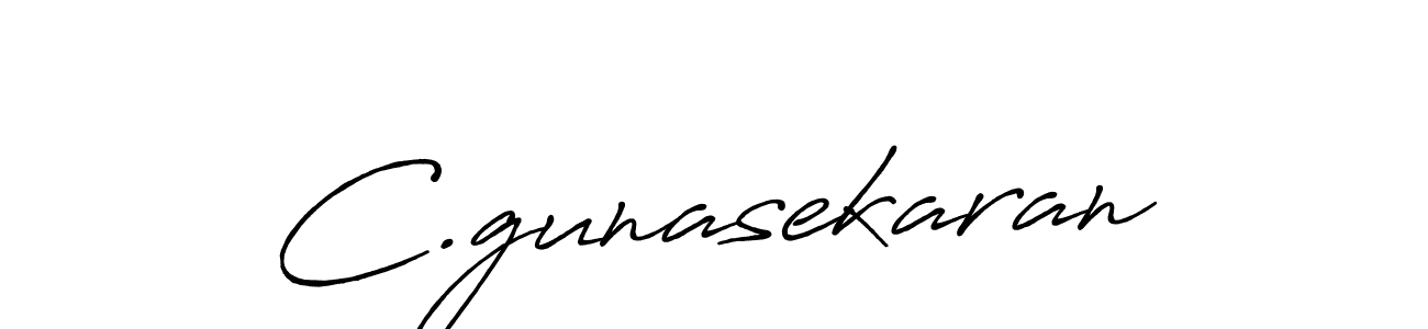 Make a beautiful signature design for name C.gunasekaran. Use this online signature maker to create a handwritten signature for free. C.gunasekaran signature style 7 images and pictures png