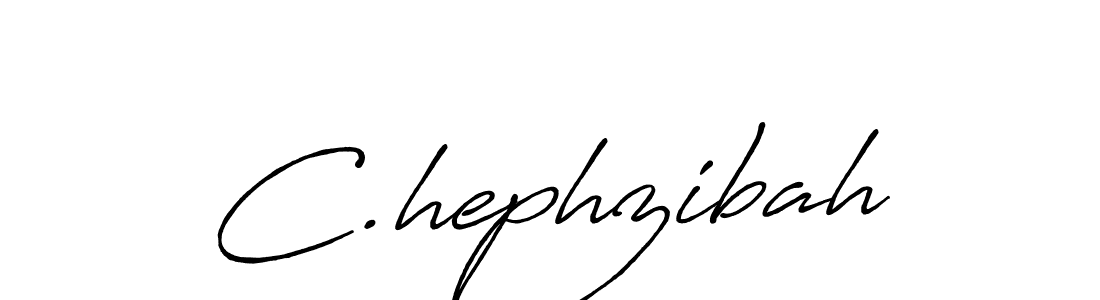 Create a beautiful signature design for name C.hephzibah. With this signature (Antro_Vectra_Bolder) fonts, you can make a handwritten signature for free. C.hephzibah signature style 7 images and pictures png