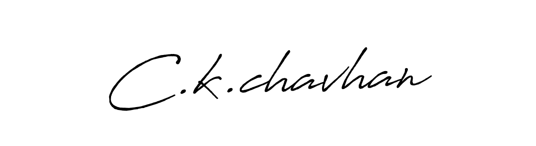 C.k.chavhan stylish signature style. Best Handwritten Sign (Antro_Vectra_Bolder) for my name. Handwritten Signature Collection Ideas for my name C.k.chavhan. C.k.chavhan signature style 7 images and pictures png