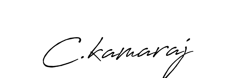 Make a beautiful signature design for name C.kamaraj. With this signature (Antro_Vectra_Bolder) style, you can create a handwritten signature for free. C.kamaraj signature style 7 images and pictures png