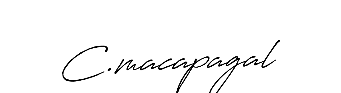 How to make C.macapagal signature? Antro_Vectra_Bolder is a professional autograph style. Create handwritten signature for C.macapagal name. C.macapagal signature style 7 images and pictures png