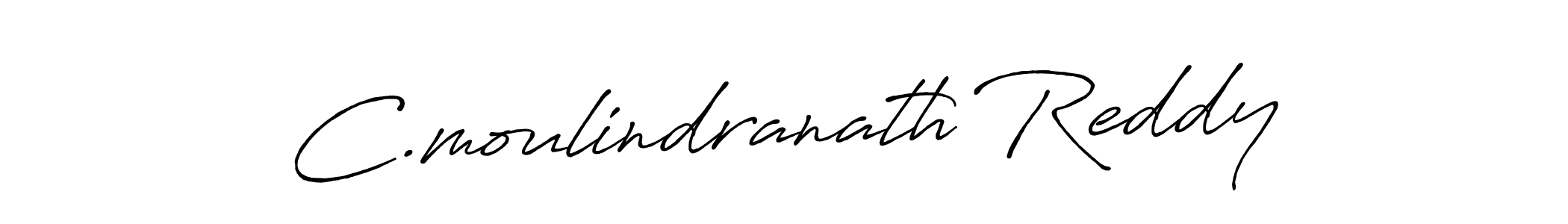 Also we have C.moulindranath Reddy name is the best signature style. Create professional handwritten signature collection using Antro_Vectra_Bolder autograph style. C.moulindranath Reddy signature style 7 images and pictures png