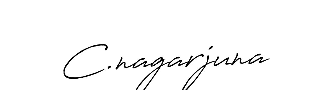 Design your own signature with our free online signature maker. With this signature software, you can create a handwritten (Antro_Vectra_Bolder) signature for name C.nagarjuna. C.nagarjuna signature style 7 images and pictures png