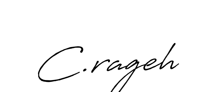 if you are searching for the best signature style for your name C.rageh. so please give up your signature search. here we have designed multiple signature styles  using Antro_Vectra_Bolder. C.rageh signature style 7 images and pictures png