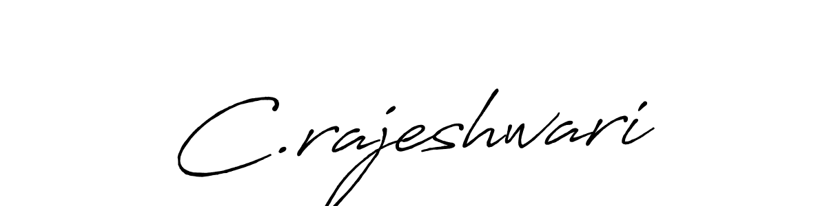 C.rajeshwari stylish signature style. Best Handwritten Sign (Antro_Vectra_Bolder) for my name. Handwritten Signature Collection Ideas for my name C.rajeshwari. C.rajeshwari signature style 7 images and pictures png