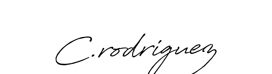 You should practise on your own different ways (Antro_Vectra_Bolder) to write your name (C.rodriguez) in signature. don't let someone else do it for you. C.rodriguez signature style 7 images and pictures png