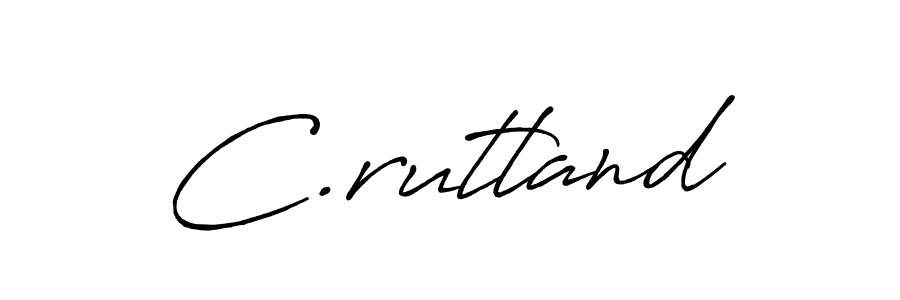 Once you've used our free online signature maker to create your best signature Antro_Vectra_Bolder style, it's time to enjoy all of the benefits that C.rutland name signing documents. C.rutland signature style 7 images and pictures png