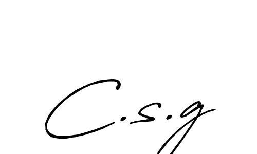 This is the best signature style for the C.s.g name. Also you like these signature font (Antro_Vectra_Bolder). Mix name signature. C.s.g signature style 7 images and pictures png