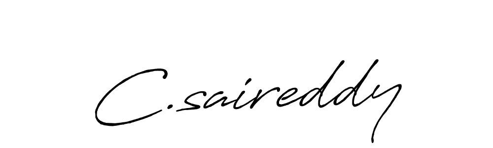 Similarly Antro_Vectra_Bolder is the best handwritten signature design. Signature creator online .You can use it as an online autograph creator for name C.saireddy. C.saireddy signature style 7 images and pictures png