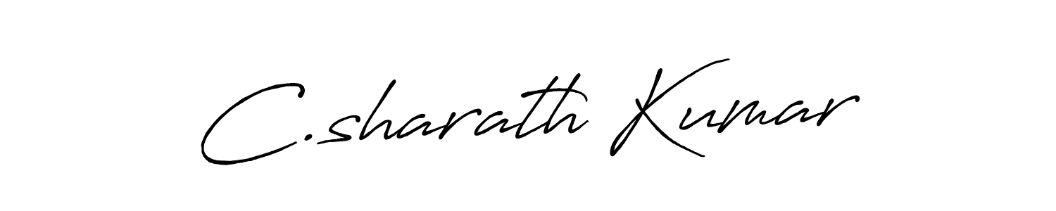 Make a beautiful signature design for name C.sharath Kumar. Use this online signature maker to create a handwritten signature for free. C.sharath Kumar signature style 7 images and pictures png