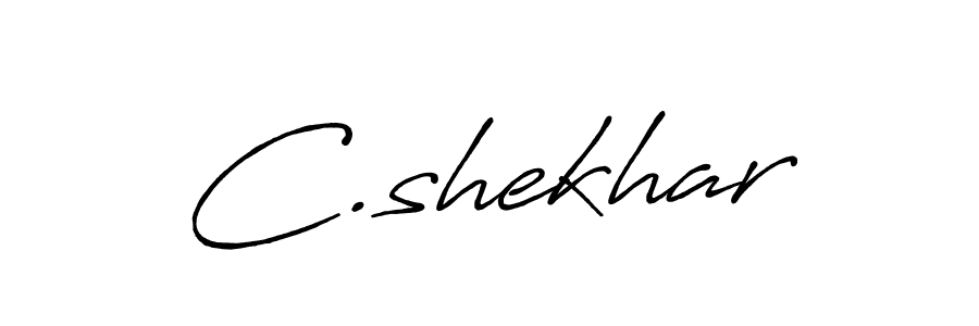 C.shekhar stylish signature style. Best Handwritten Sign (Antro_Vectra_Bolder) for my name. Handwritten Signature Collection Ideas for my name C.shekhar. C.shekhar signature style 7 images and pictures png