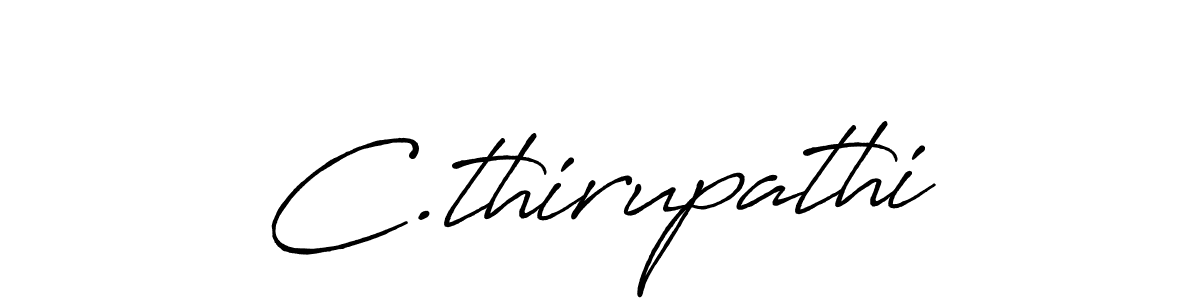 It looks lik you need a new signature style for name C.thirupathi. Design unique handwritten (Antro_Vectra_Bolder) signature with our free signature maker in just a few clicks. C.thirupathi signature style 7 images and pictures png