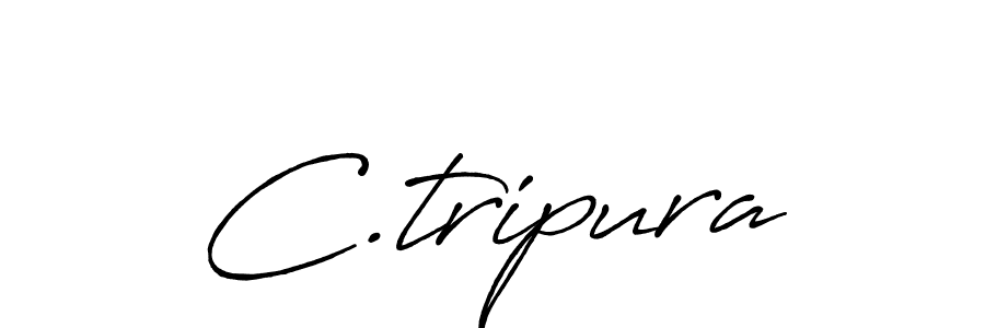 You should practise on your own different ways (Antro_Vectra_Bolder) to write your name (C.tripura) in signature. don't let someone else do it for you. C.tripura signature style 7 images and pictures png