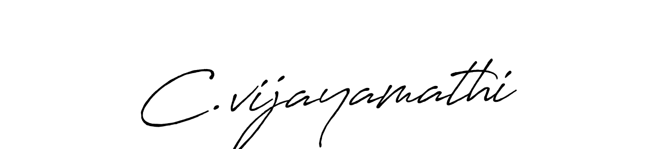 Also You can easily find your signature by using the search form. We will create C.vijayamathi name handwritten signature images for you free of cost using Antro_Vectra_Bolder sign style. C.vijayamathi signature style 7 images and pictures png