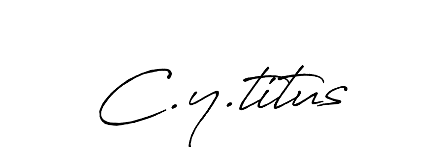 See photos of C.y.titus official signature by Spectra . Check more albums & portfolios. Read reviews & check more about Antro_Vectra_Bolder font. C.y.titus signature style 7 images and pictures png