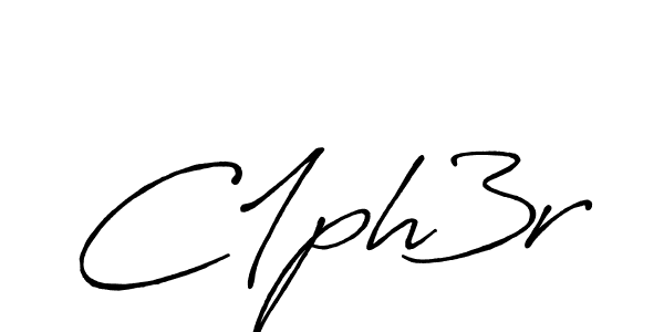 You should practise on your own different ways (Antro_Vectra_Bolder) to write your name (C1ph3r) in signature. don't let someone else do it for you. C1ph3r signature style 7 images and pictures png