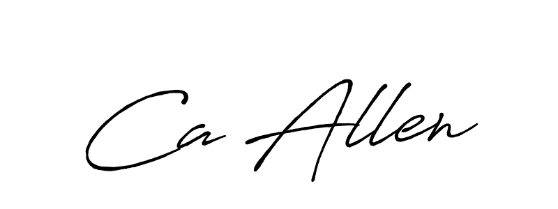 Once you've used our free online signature maker to create your best signature Antro_Vectra_Bolder style, it's time to enjoy all of the benefits that Ca Allen name signing documents. Ca Allen signature style 7 images and pictures png