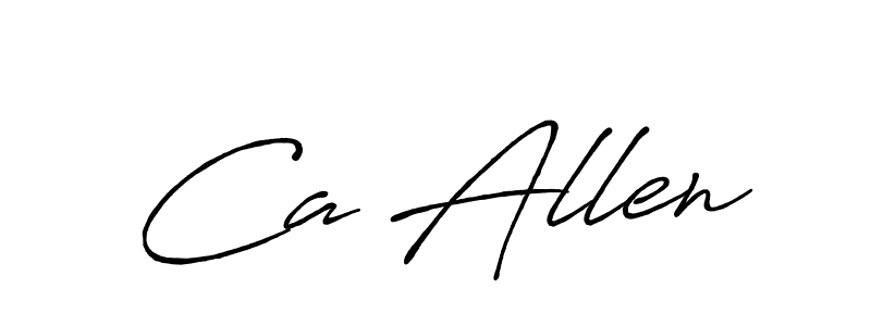 Once you've used our free online signature maker to create your best signature Antro_Vectra_Bolder style, it's time to enjoy all of the benefits that Ca Allen name signing documents. Ca Allen signature style 7 images and pictures png