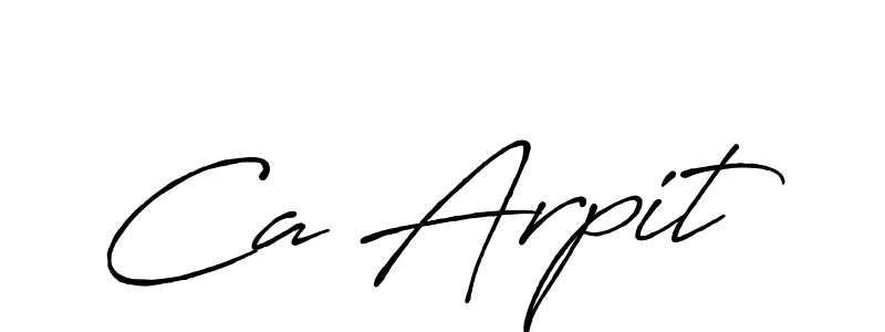 Antro_Vectra_Bolder is a professional signature style that is perfect for those who want to add a touch of class to their signature. It is also a great choice for those who want to make their signature more unique. Get Ca Arpit name to fancy signature for free. Ca Arpit signature style 7 images and pictures png