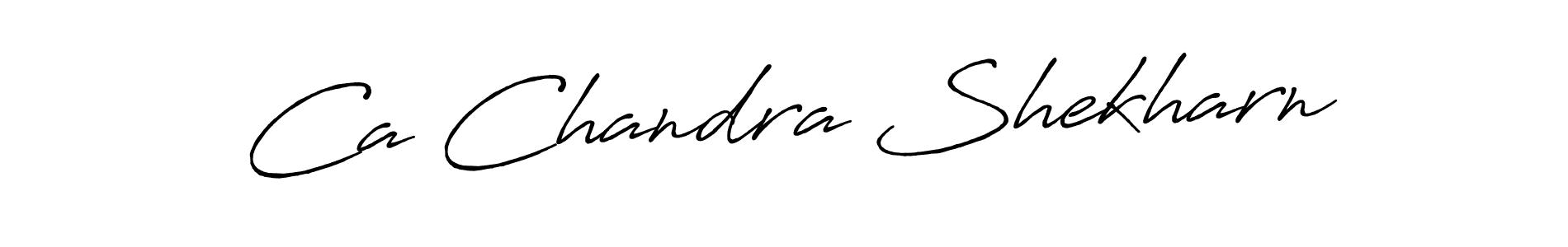 Also we have Ca Chandra Shekharn name is the best signature style. Create professional handwritten signature collection using Antro_Vectra_Bolder autograph style. Ca Chandra Shekharn signature style 7 images and pictures png
