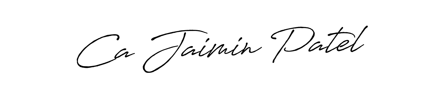 You can use this online signature creator to create a handwritten signature for the name Ca Jaimin Patel. This is the best online autograph maker. Ca Jaimin Patel signature style 7 images and pictures png
