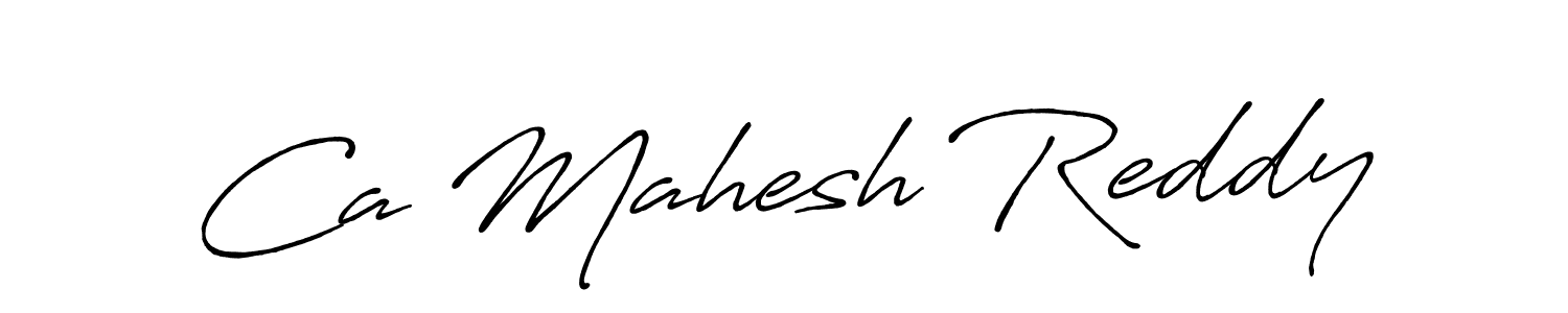 Similarly Antro_Vectra_Bolder is the best handwritten signature design. Signature creator online .You can use it as an online autograph creator for name Ca Mahesh Reddy. Ca Mahesh Reddy signature style 7 images and pictures png