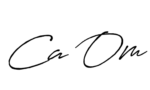Antro_Vectra_Bolder is a professional signature style that is perfect for those who want to add a touch of class to their signature. It is also a great choice for those who want to make their signature more unique. Get Ca Om name to fancy signature for free. Ca Om signature style 7 images and pictures png