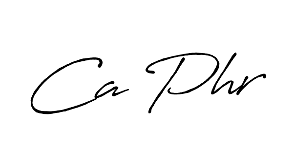 How to make Ca Phr name signature. Use Antro_Vectra_Bolder style for creating short signs online. This is the latest handwritten sign. Ca Phr signature style 7 images and pictures png
