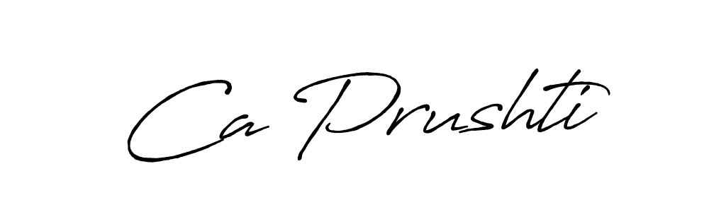 The best way (Antro_Vectra_Bolder) to make a short signature is to pick only two or three words in your name. The name Ca Prushti include a total of six letters. For converting this name. Ca Prushti signature style 7 images and pictures png