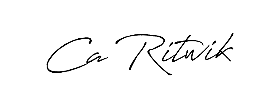 Use a signature maker to create a handwritten signature online. With this signature software, you can design (Antro_Vectra_Bolder) your own signature for name Ca Ritwik. Ca Ritwik signature style 7 images and pictures png