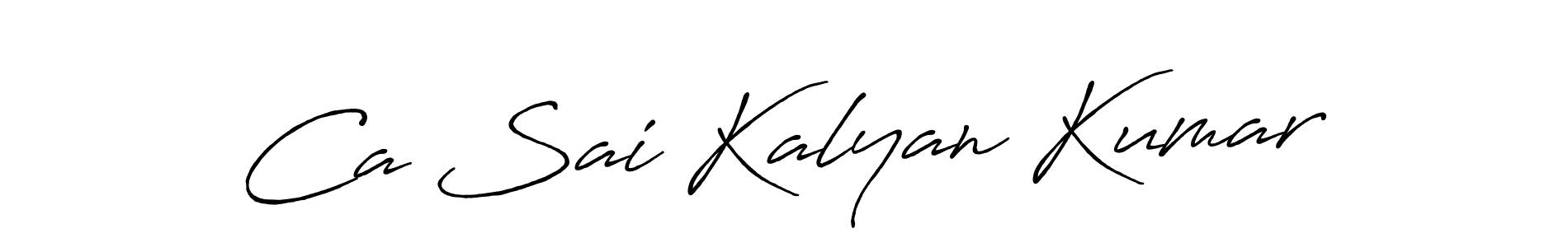 Once you've used our free online signature maker to create your best signature Antro_Vectra_Bolder style, it's time to enjoy all of the benefits that Ca Sai Kalyan Kumar name signing documents. Ca Sai Kalyan Kumar signature style 7 images and pictures png